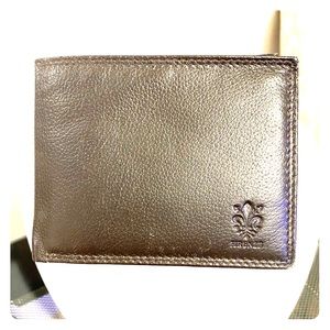 Italian leather wallet